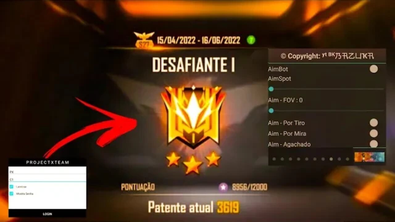 NOVO MOD MENU EZ TEAM OFICIAL FREE FIRE ATUALIZADO, NEW MOD MENU EZ TEAM FREE FIRE RANK WORKING FREE