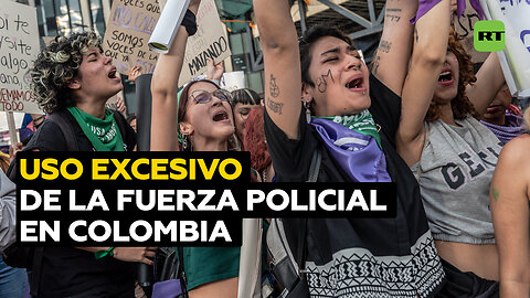 Presidente de Colombia, preocupado por violencia policial en marchas del 8M