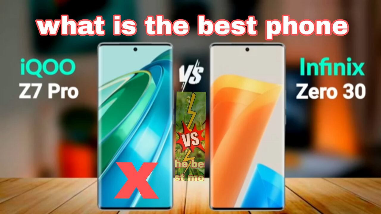 Iqoo z7 pro VS Infinix Zero30 what is the best phone???