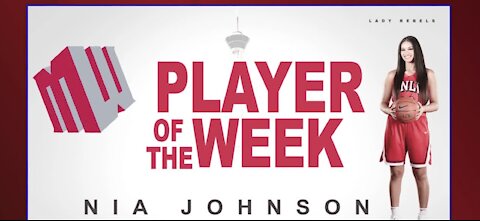 Lady Rebels' Nia Johnson named Mountain West Player of the Week