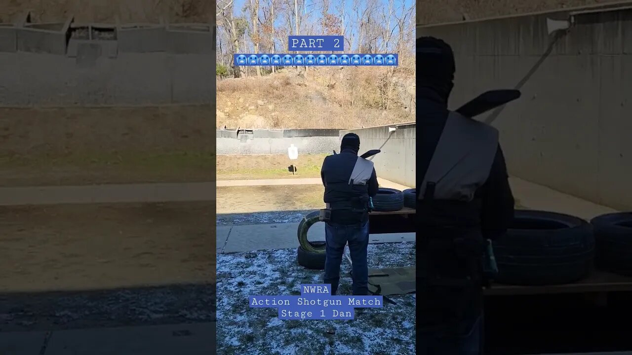 🥶🥶🥶🥶NWRA Action Shotgun Match Stage 1 Dan Part 2 #unloadshowclear