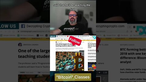 America's big school teaches Bitcoin #shorts #crypto #bitcoin #usa #texas #school #btc #adoption