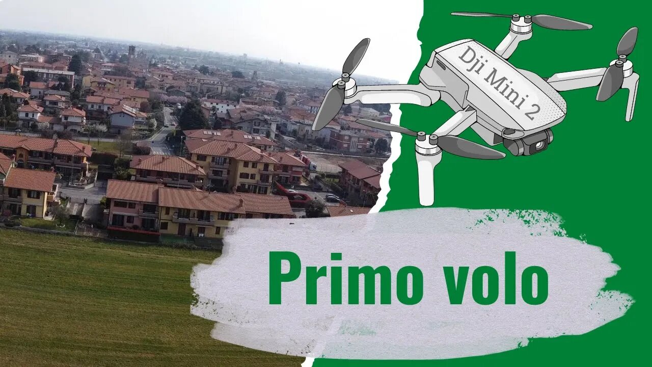 Il primo volo non si scorda mai! Primo volo con Dji Mini 2