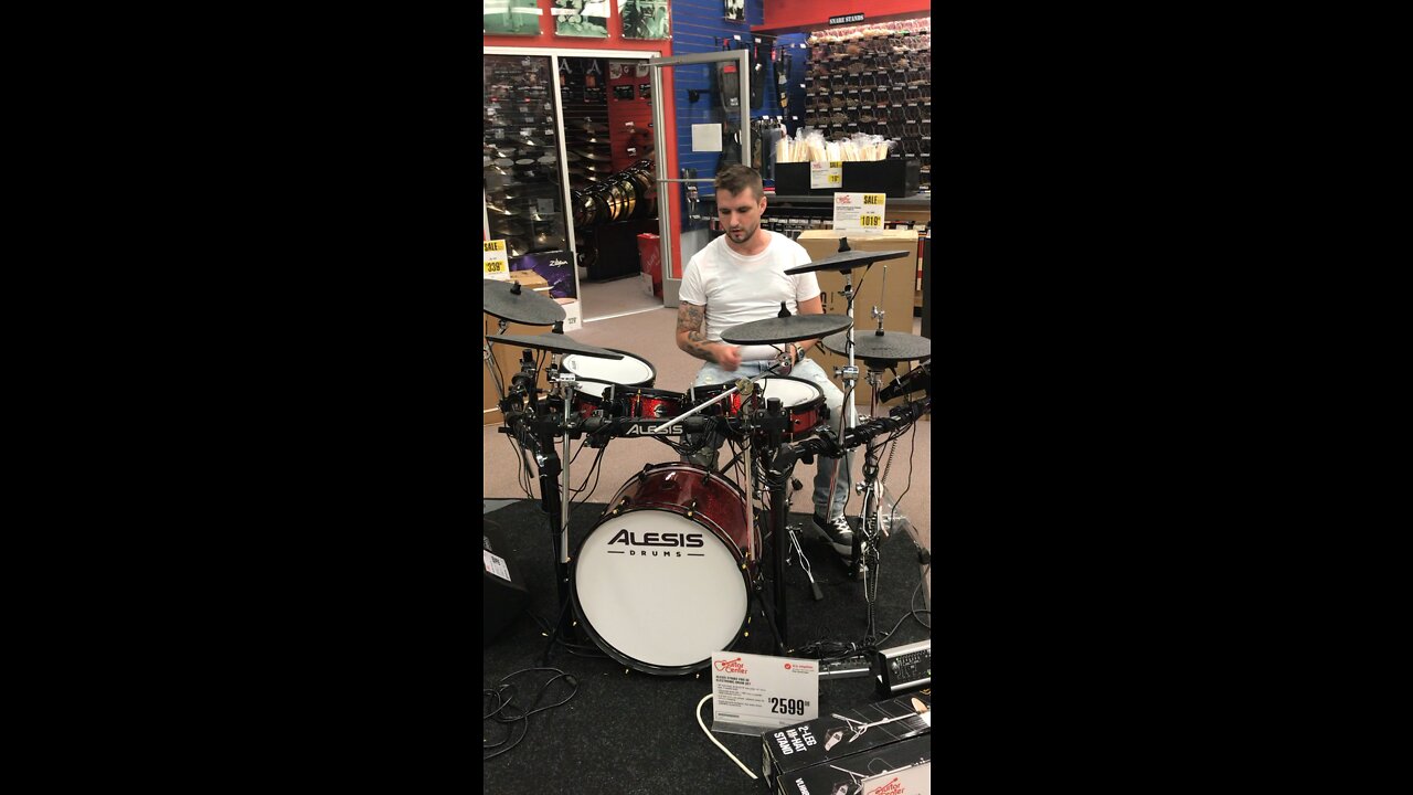 Fun at Guitar Center