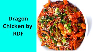 How to make chinese dragon chicken at home by royal desi food | Chinese cuisine