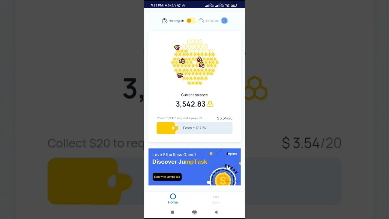 Honeygain #honeygain #earningapps #shorts #videos