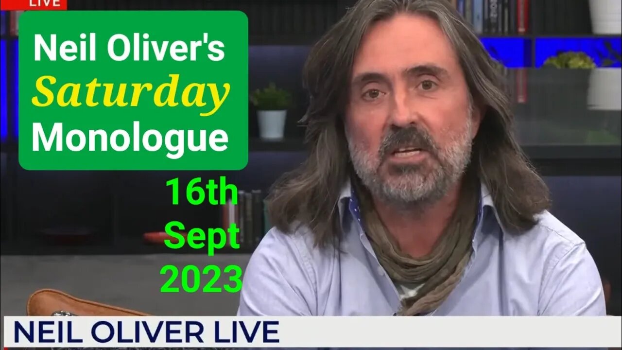 Neil Oliver's Saturday Monologue - 16th September 2023.
