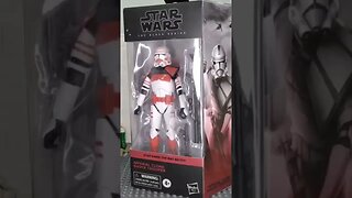 Bought in 2022 EP 22-23 Black Series Imperial Clone Shock Trooper #starwars #thebadbatch #shorts