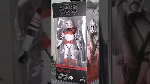 Bought in 2022 EP 22-23 Black Series Imperial Clone Shock Trooper #starwars #thebadbatch #shorts