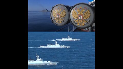 🇷🇺🇨🇳 Russian and Chinese combat ships continue joint policing in Pacific Ocean