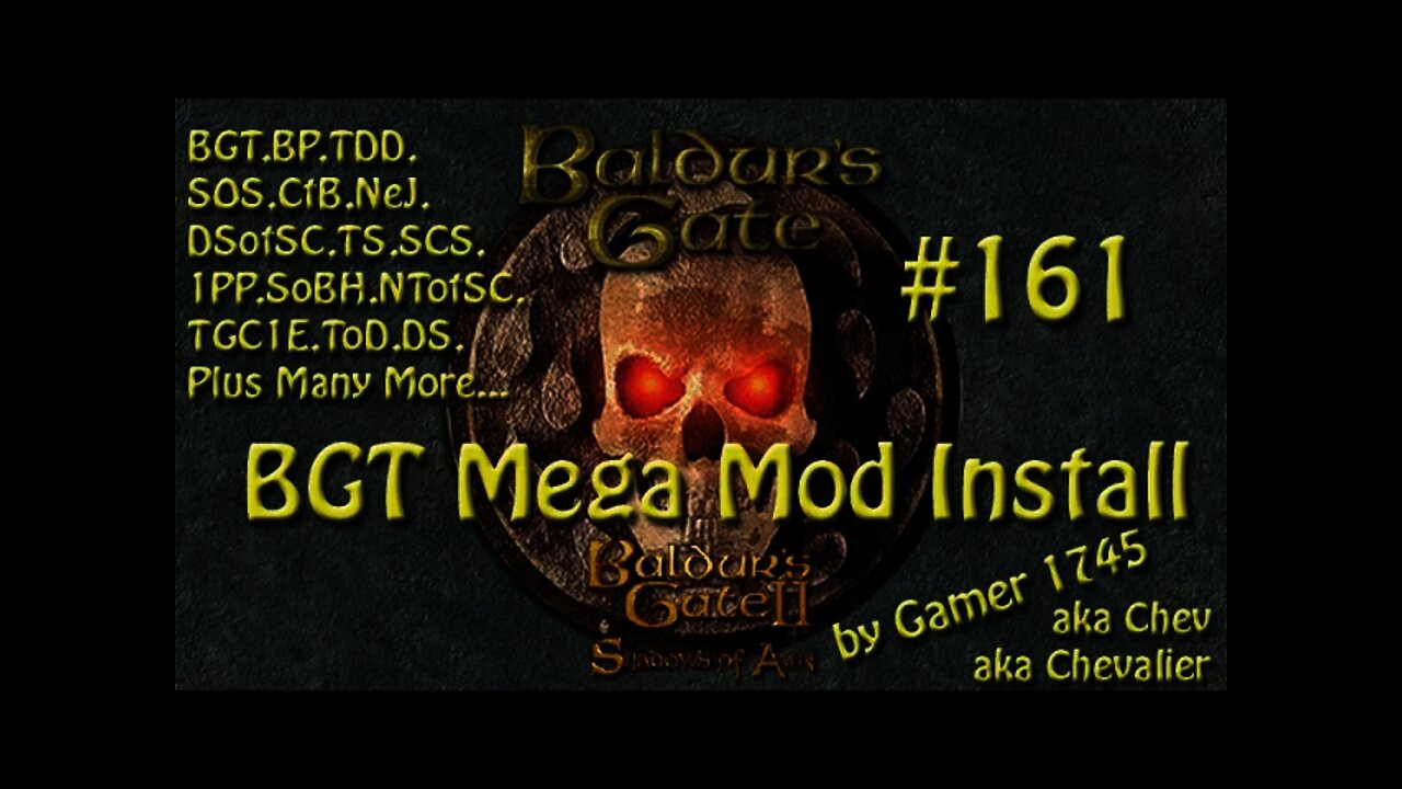 Let's Play Baldur's Gate Trilogy Mega Mod Part 161 -