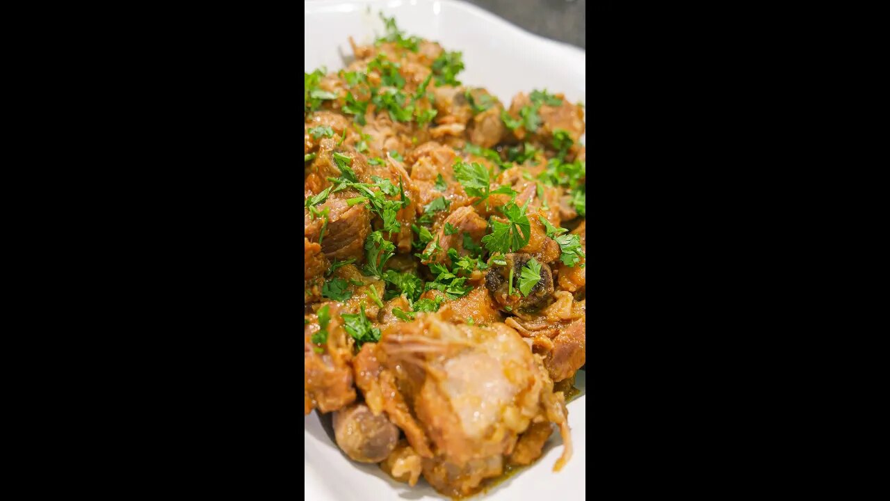 HOW TO MAKE PORK RIBS IN PRESSURE COOKER. Recipe for dinner #shorts #vilmakitchen