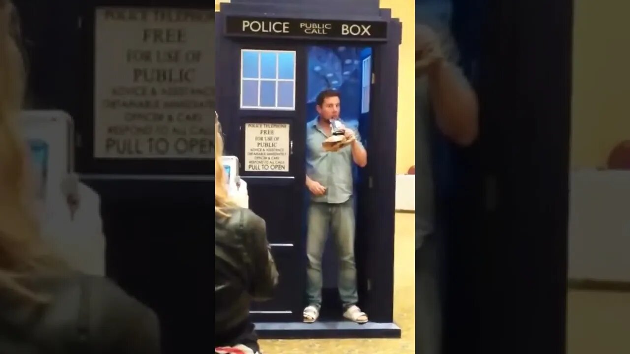 Being #NAUGHTY in the #TARDIS w #KaiOwen #TBT #SUBSCRIBE YouTube.com/TheLegendOfTheTravelingTARDIS