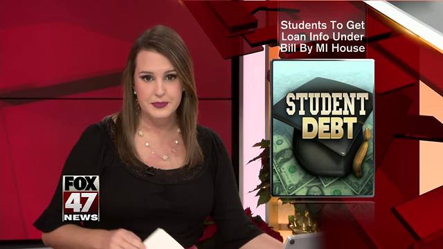 Students would get loan info under bill OK'd in Michigan