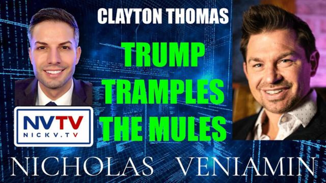 NICHOLAS VENIAMIN 5/11/22 - TRUMP TRAMPLES THE MULES