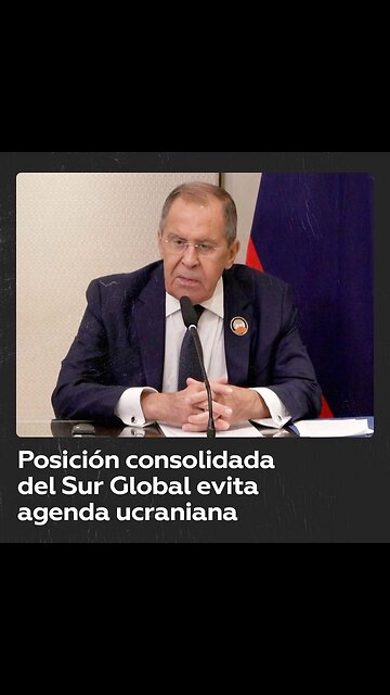 Occidente fracasa al intentar ‘ucranizar’ agenda del G20