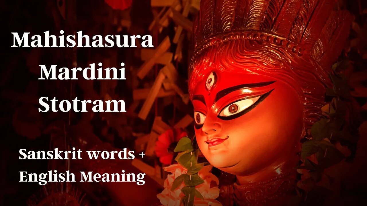 Spiritual Warfare Prayer to Divine Mother Durga - Mahishasura Mardini #SaveSantos