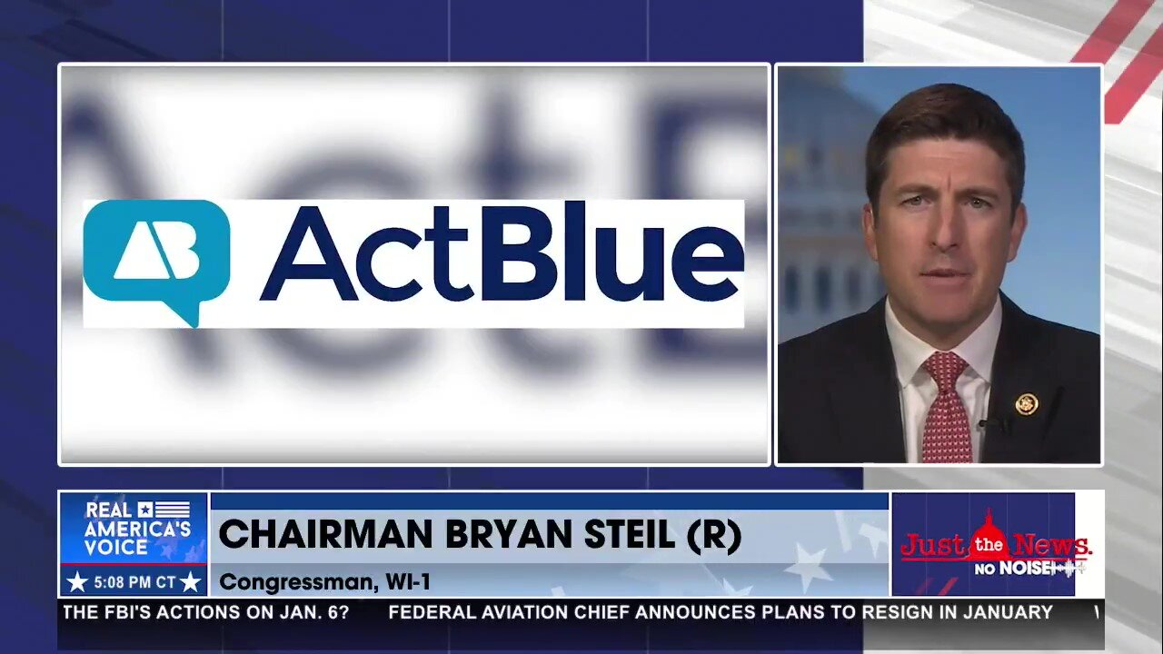 Rep. Bryan Steil highlights top findings from probe into alleged foreign donations to ActBlue