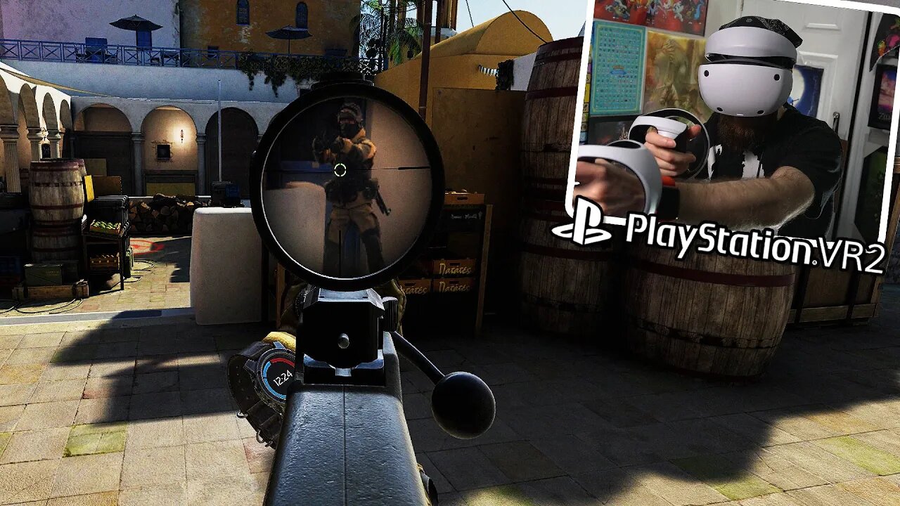 The Most REALISTIC FPS Game EVER (Pavlov PS VR2)