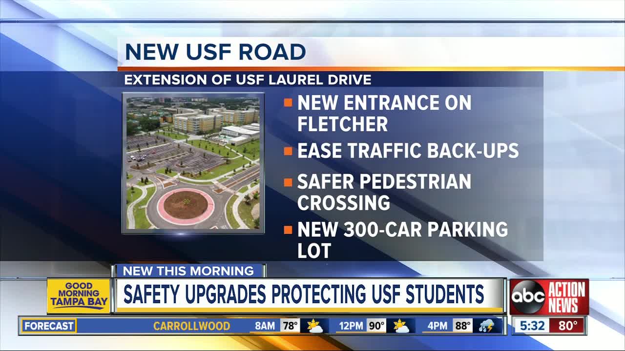 Safety upgrades protecting USF students