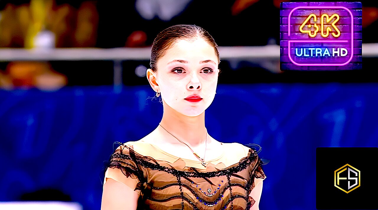 Софья Самоделкина Sofia SAMODELKINA🇷🇺Free Skate 2022 Russian Champs *3 Quads* (1TV-4K)