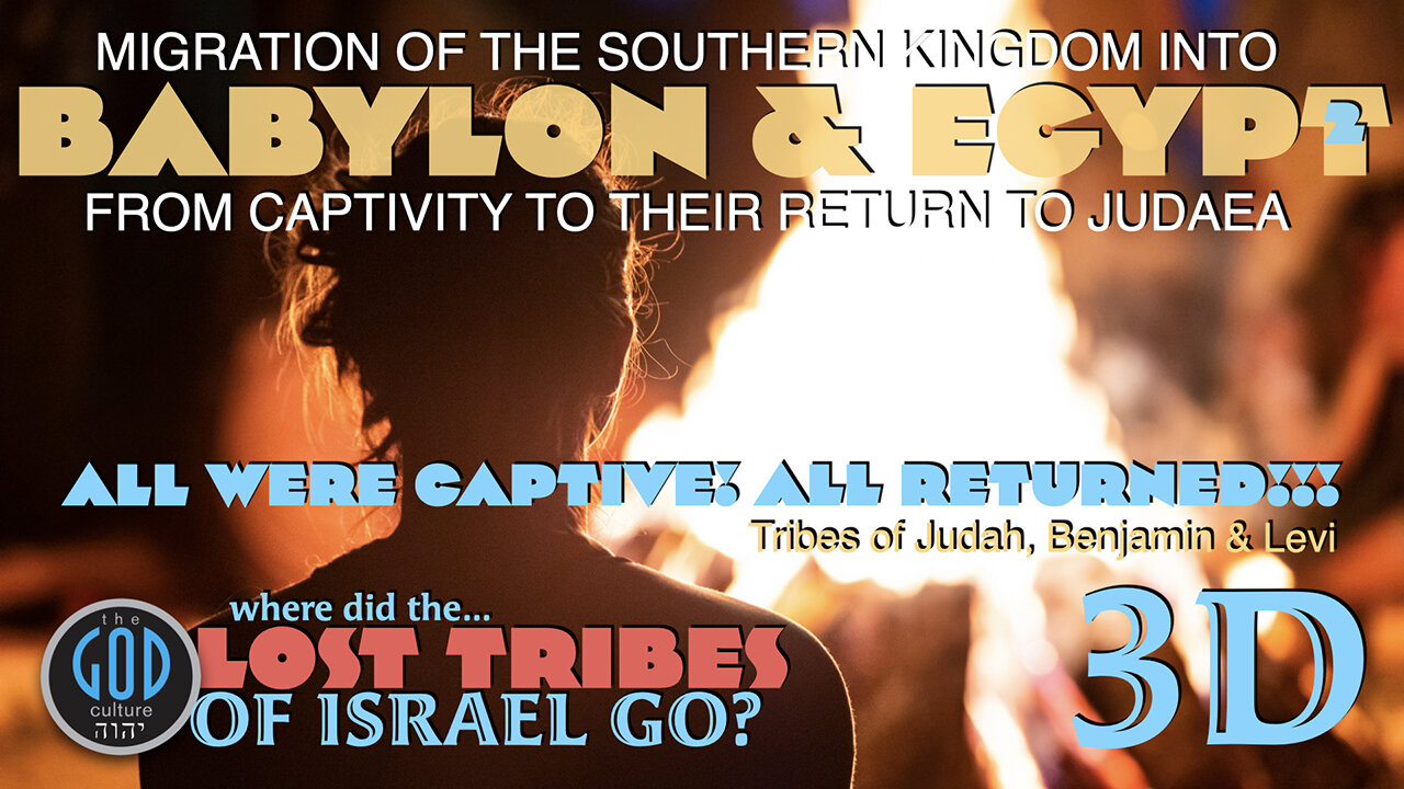 Lost Tribes Series Part 3D: Southern Kingdom of Israel Taken Into Babylon & Egypt? Part 2