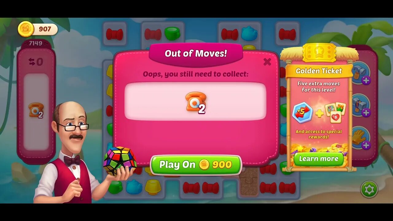 Playrix Homescapes Gameplay Walkthrough Level 7148