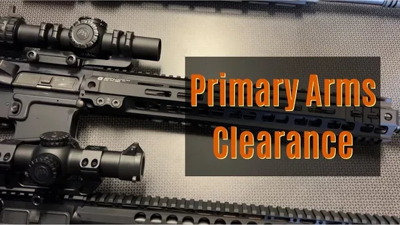 Primary Arms Clearance Event