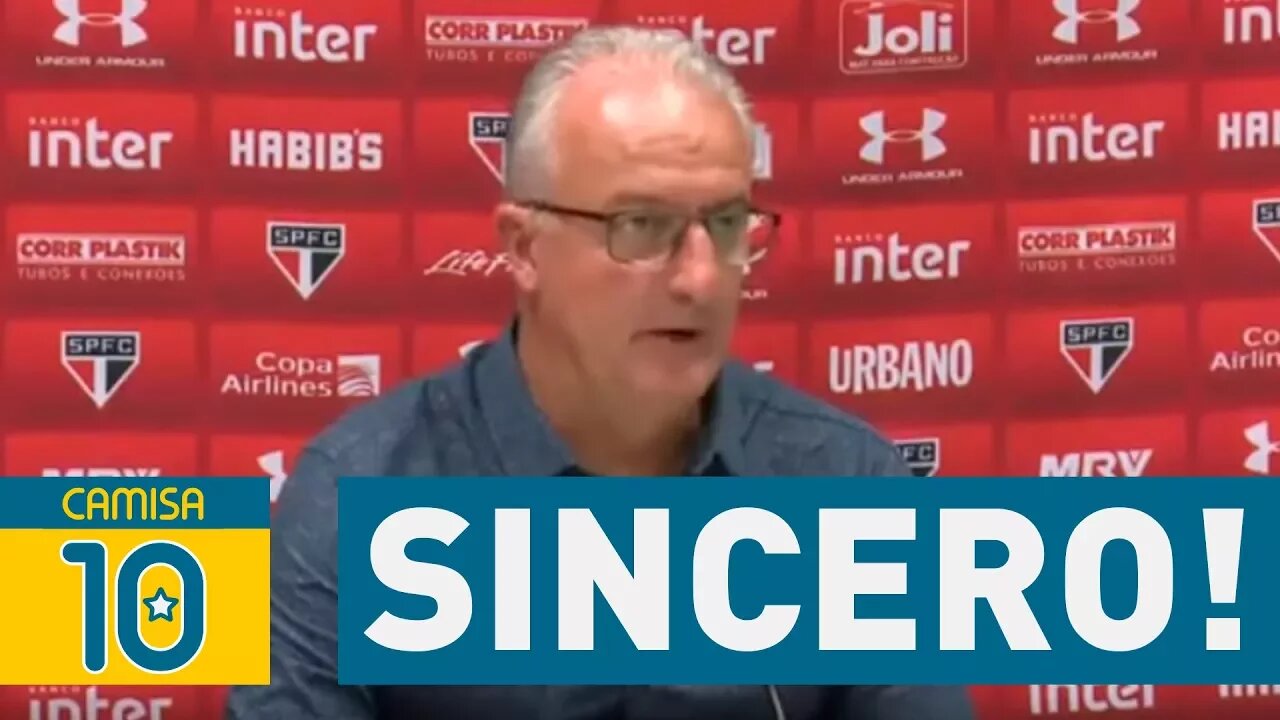 SINCERO! DORIVAL vê DEFEITO INEXPLICÁVEL no São Paulo!