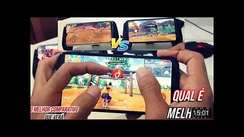 QUAL É O MELHOR MOTO G7 X GALAXY A20. FREE FIRE.