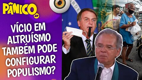 Guedes: 'IDENTIFICAÇÃO DE BOLSONARO COM OS MAIS POBRES DEIXOU-O OBCECADO EM AJUDÁ-LOS NA PANDEMIA'