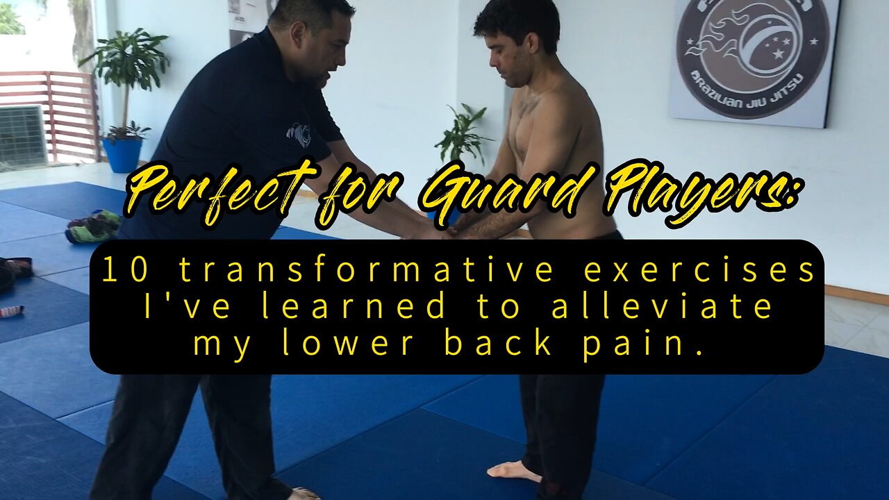 Perfect for Guard Players: 10 transformative exercises I've learned to alleviate my lower back pain.