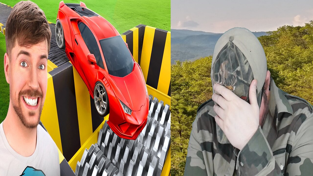 Lamborghini Vs Shredder (MrBeast) - Reaction! (BBT)