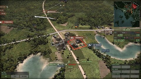 Selective Bombing For Positional Advantage