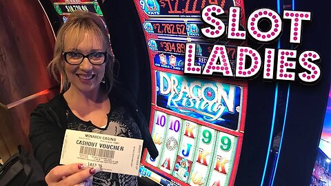 🔵 7 BLUE BALLS!! 🔵Big WIN on Dragon Rising with Laycee! 🎰| Slot Ladies