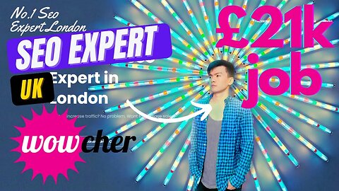 Seo expert UK SEO Executive at Wowcher - £21k salary - London•Hybrid remote