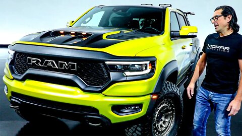 Ram 1500 TRX GOLD SHOT – Predator Truck Concept for SEMA 2022
