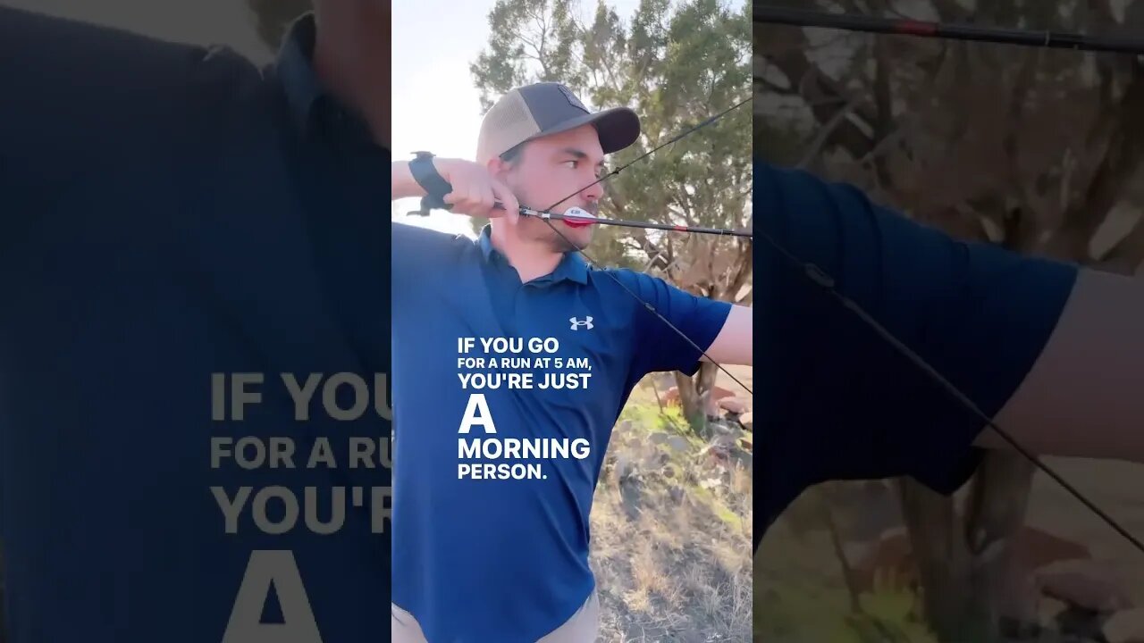 String Thoughts Pt. 24! THIS is why I just don’t RUN at all… #shorts #thoughts #archery #fitness