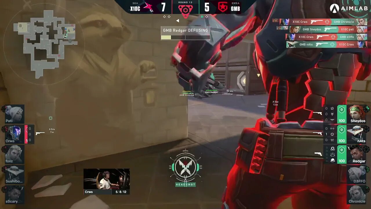 Clean retake by Gambit players