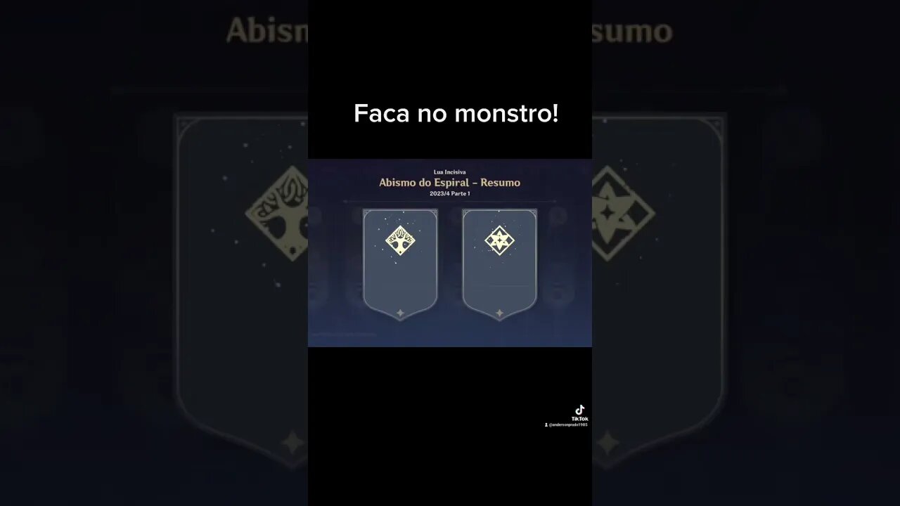 Se liga aí que reiniciou o Abismo!!!!Bora ver como tá o desempenho 😅🎮#genshinimpact #abismoespiral