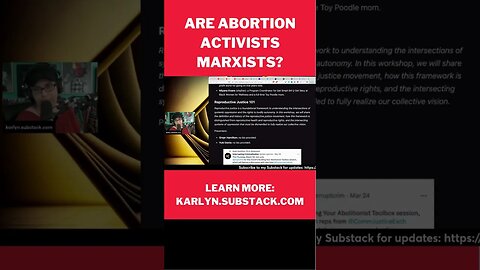 Are abortion activists basically Marxists? #shorts