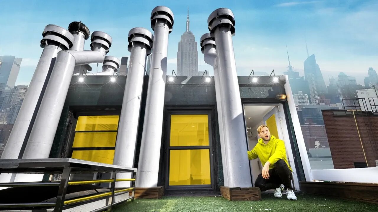 Living in a Weird Tiny-House on an NYC Roof…