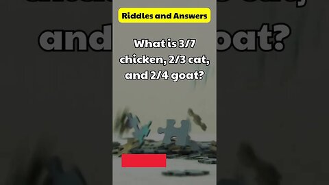 Riddle #29 #Shorts