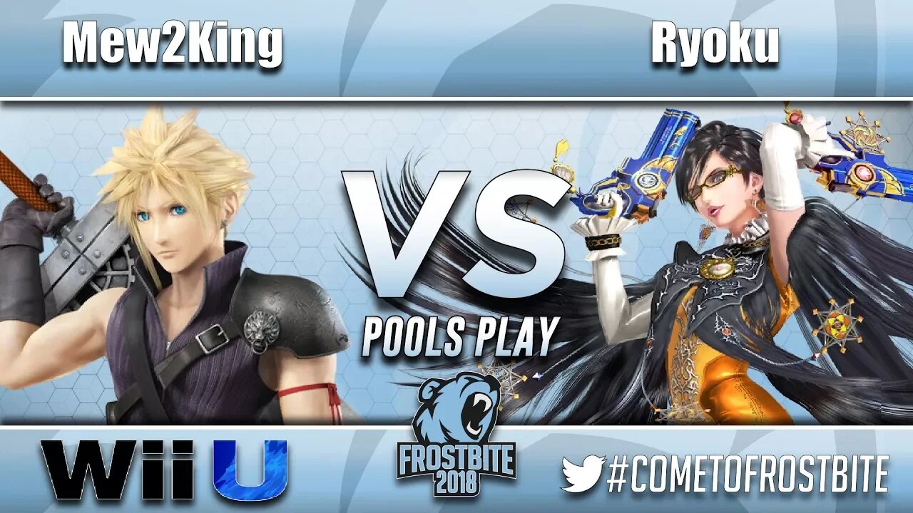 FOX MVG | Mew2King (Cloud) vs. Ryoku (Bayonetta) - Wii U Pools Play - Frostbite 2018