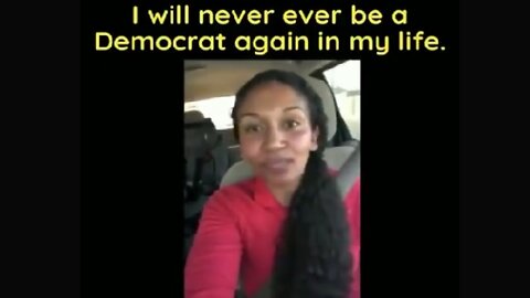 “I will never ever be a Democrat again in my life”