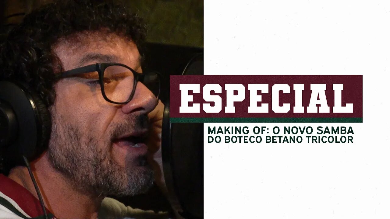 MAKING OF: VEJA O QUE ROLOU NA GRAVAÇÃO DO NOVO SAMBA DO BOTECO BETANO TRICOLOR