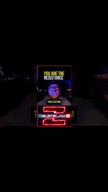 You are the Resistance.