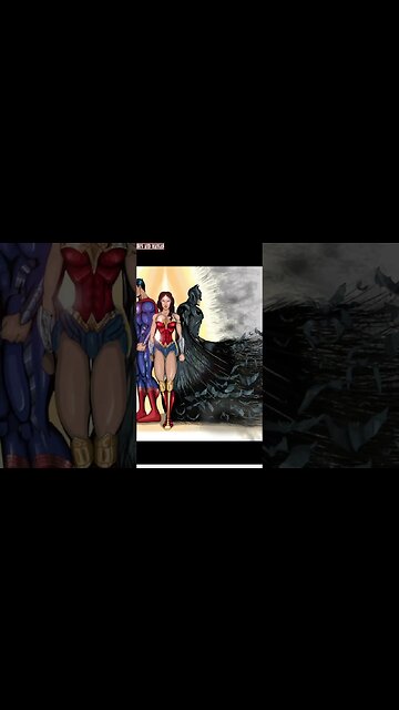 Superman, Mulher Maravilha E Batman