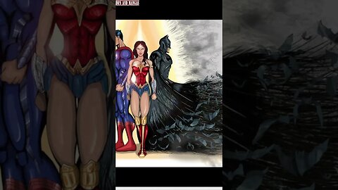 Superman, Mulher Maravilha E Batman