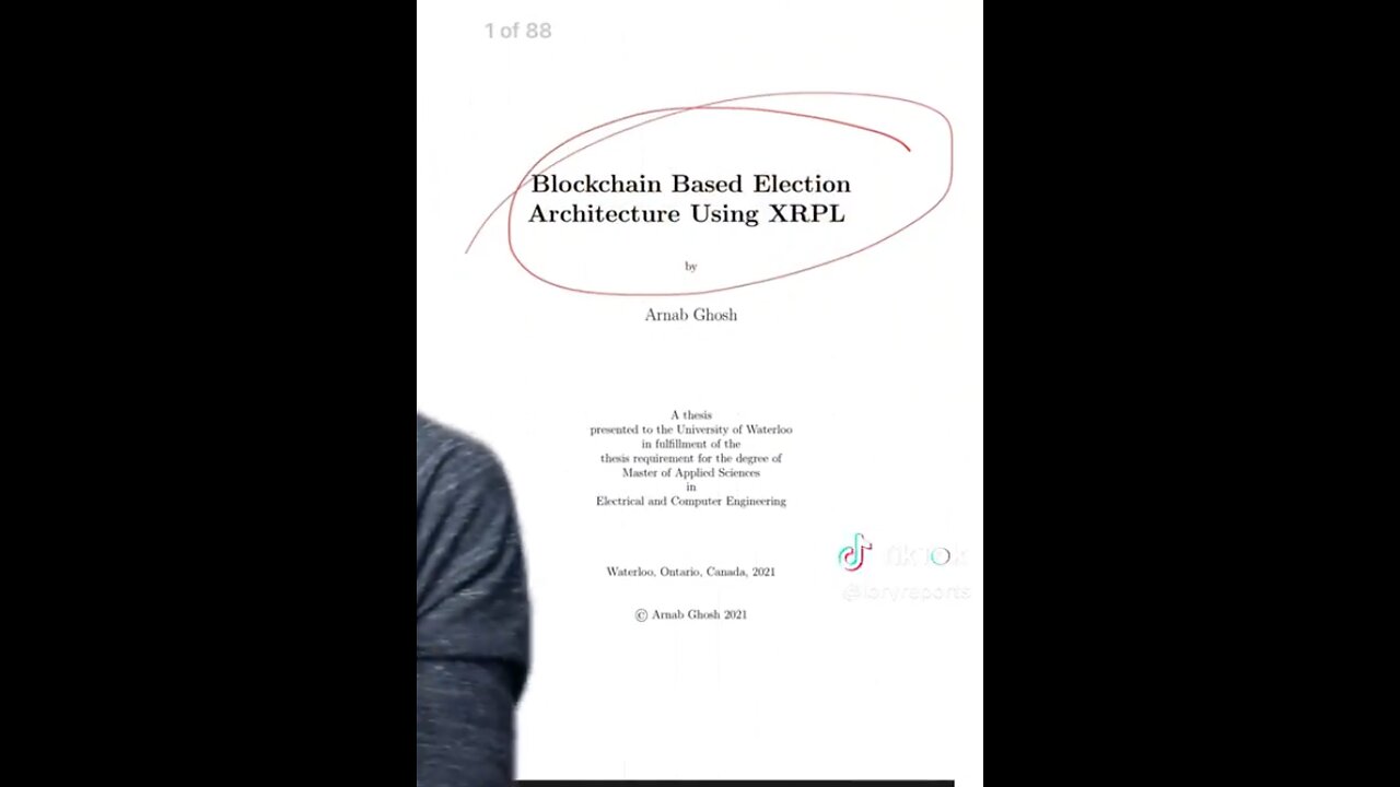 RIPPLE/XRPL: Blockchain Based Elections & XRPL~